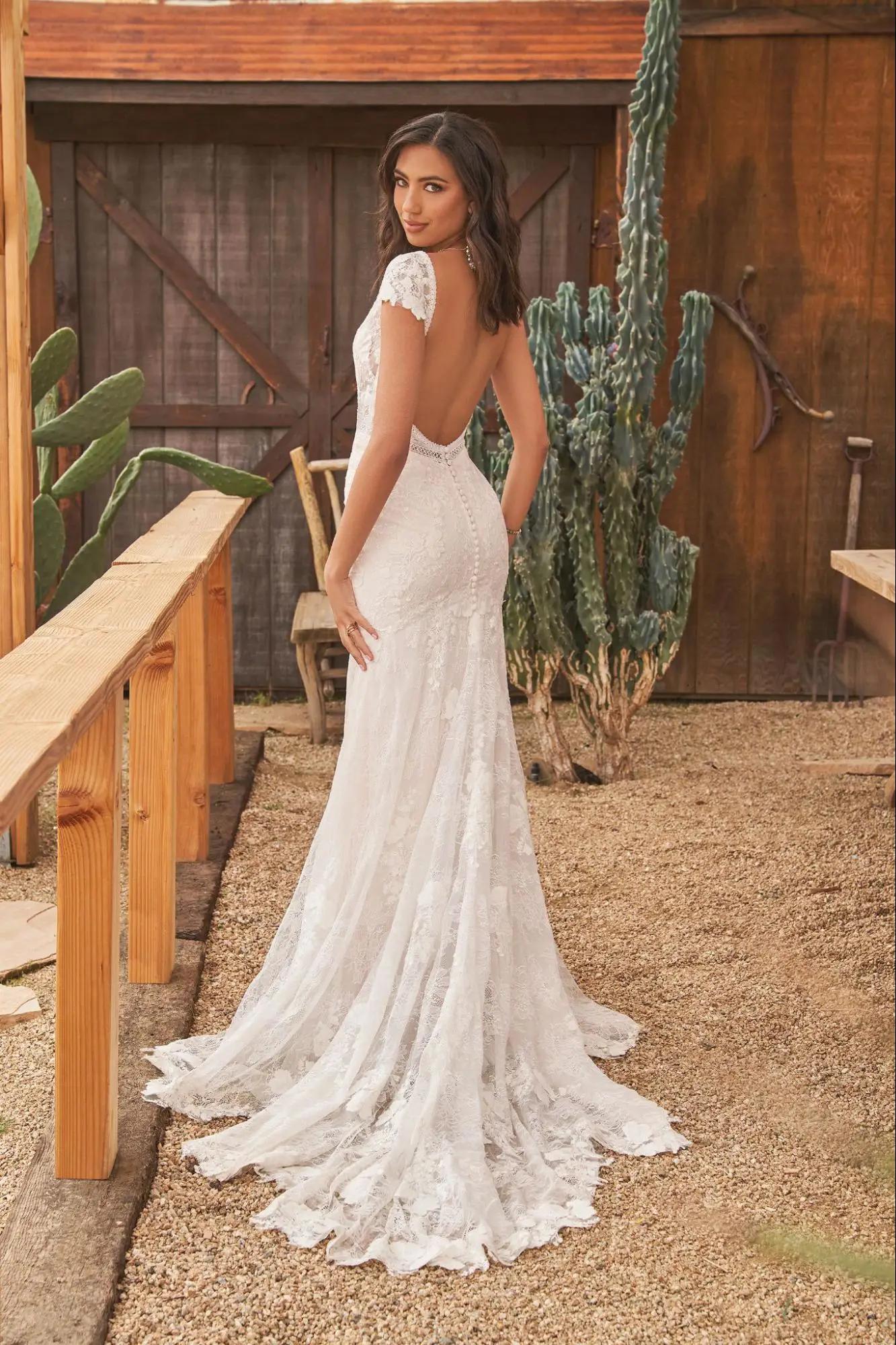 Style 66255 Lillian West wedding dress