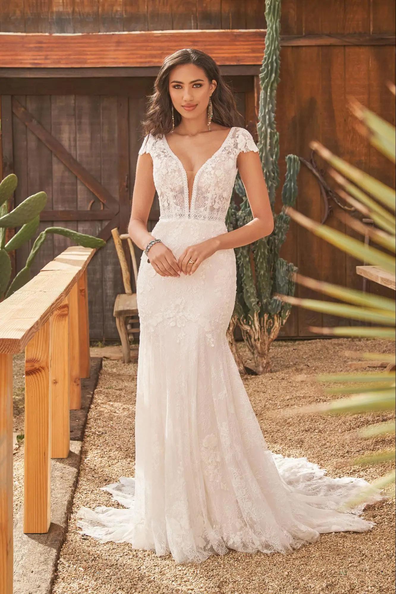 Style 66255 Lillian West wedding dress