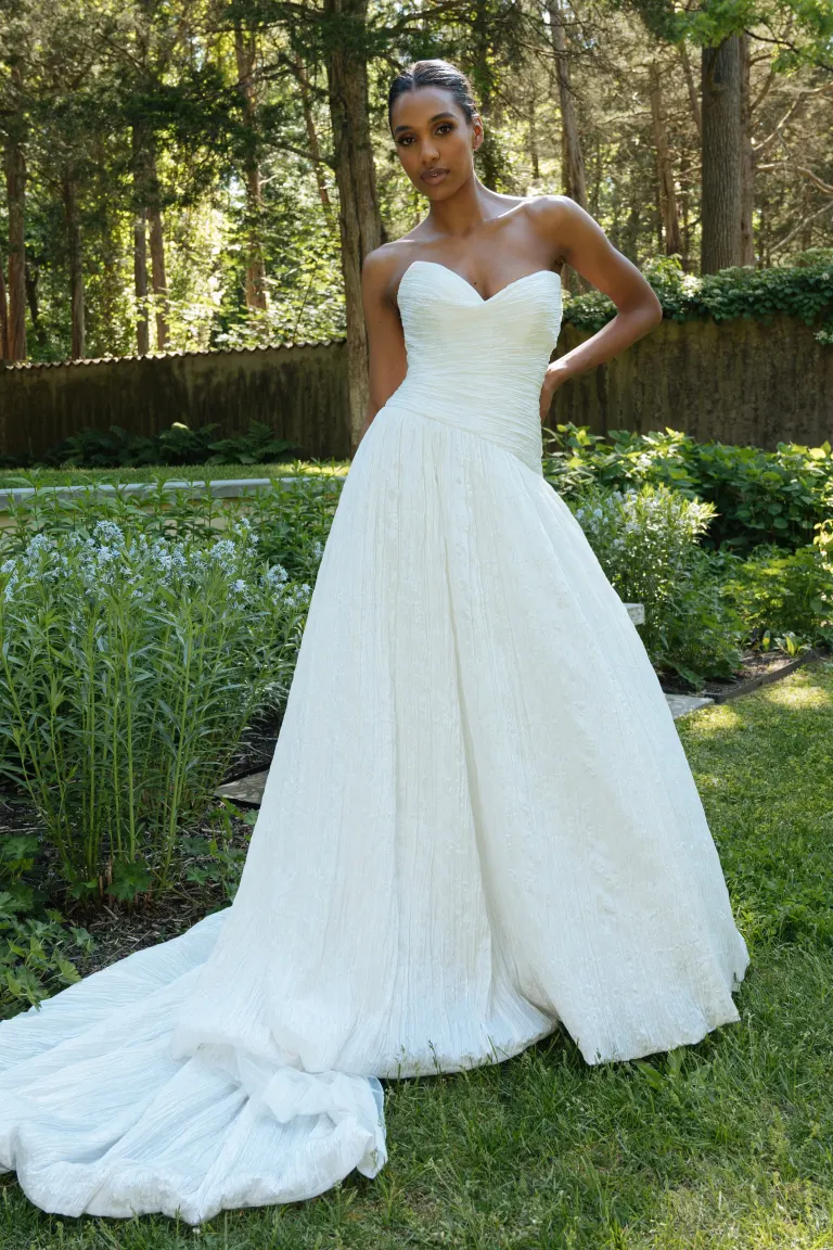 Sustainable wedding gown