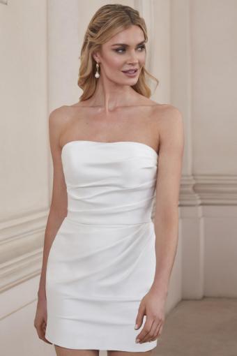 Adore by Justin Alexander Style #Nita Gown and Sleeves #1 Ivory thumbnail