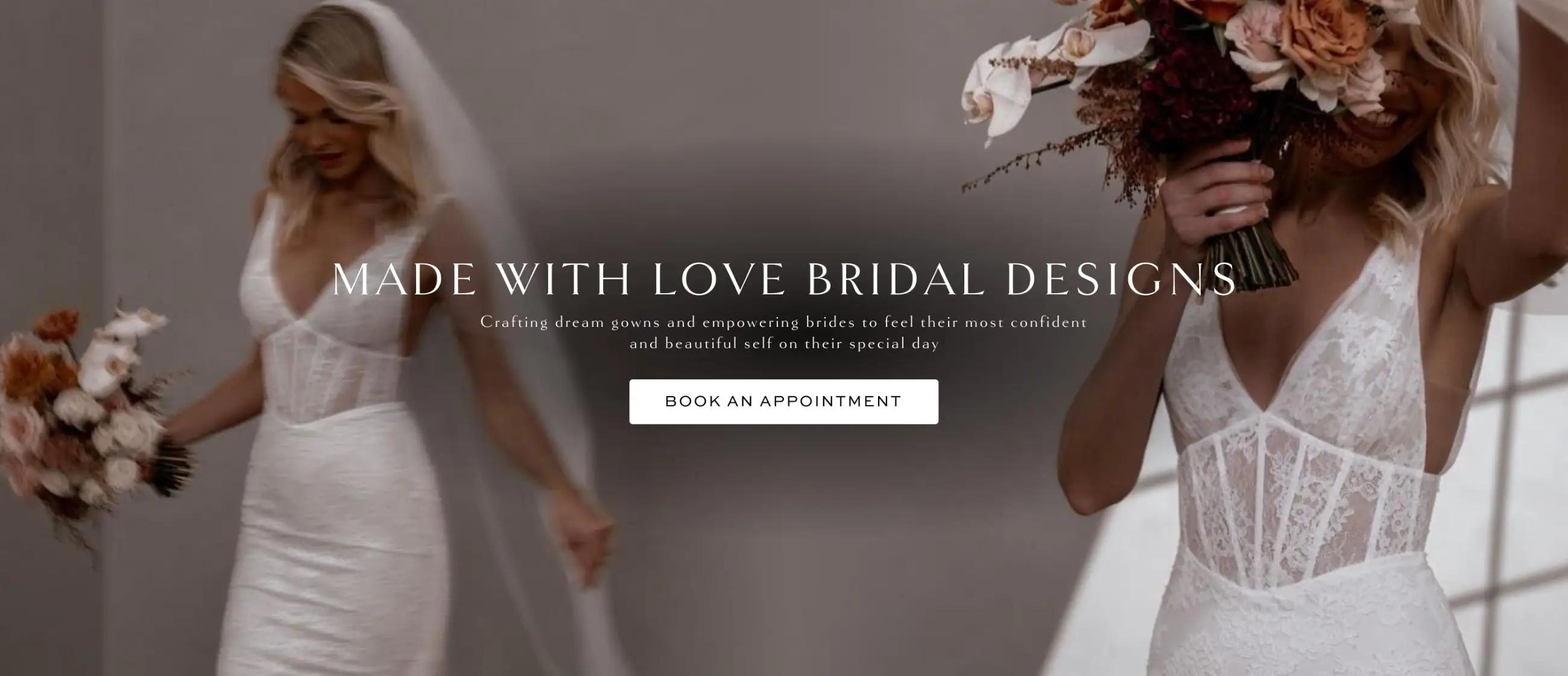 Made With Love Wedding Dresses at Belle Amour Bridal